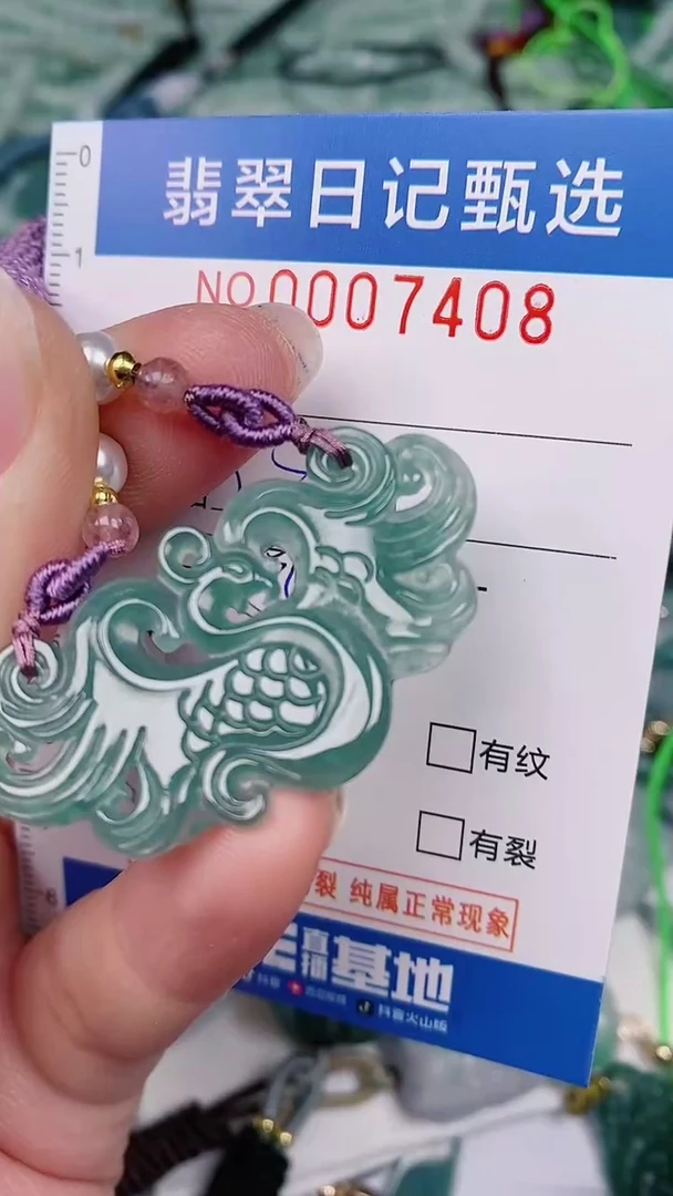 【闪购商品】翡翠颈饰未镶嵌00007408