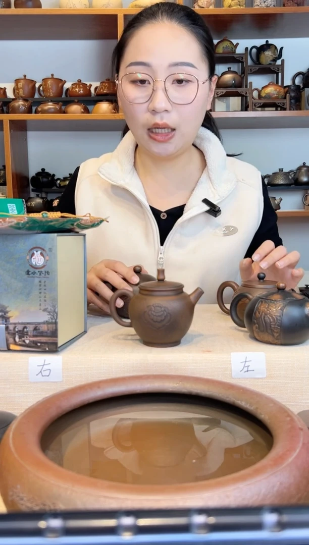 【闪购商品】云南建水紫陶-肌理纹宫灯