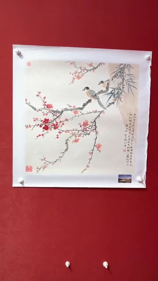 国画老师现场创作  39