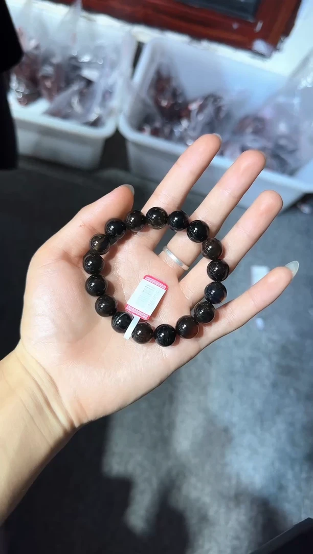 手链琥珀未镶嵌/微瑕缅甸琥珀药珀手串12mm