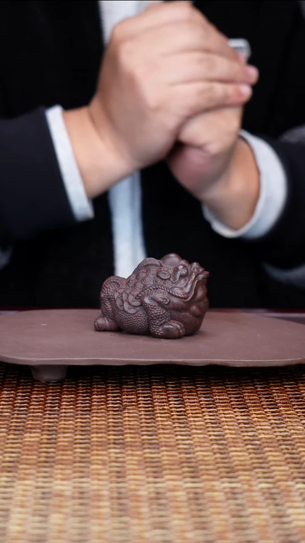 茶壶紫砂汀禾紫砂金蟾