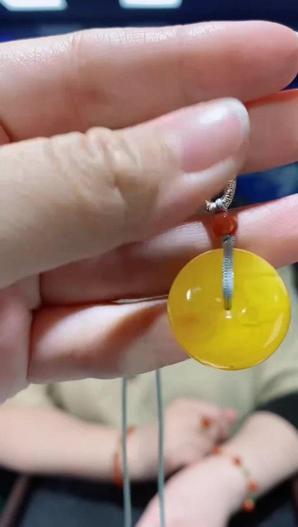 蜜蜡颈饰未镶嵌G14307