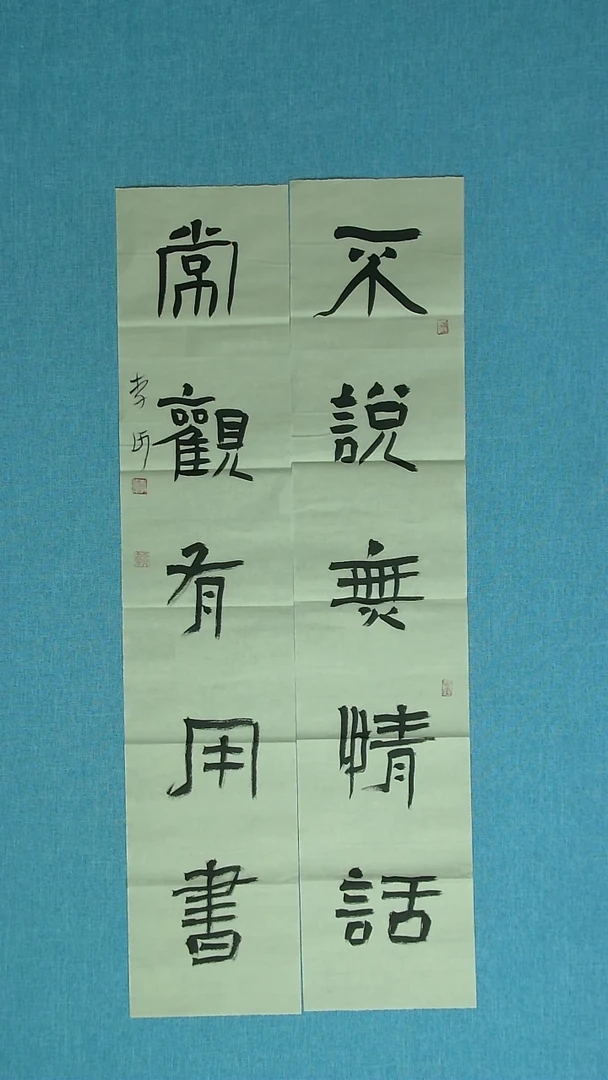 【闪购商品】书法250 湖北李河中书协79*16