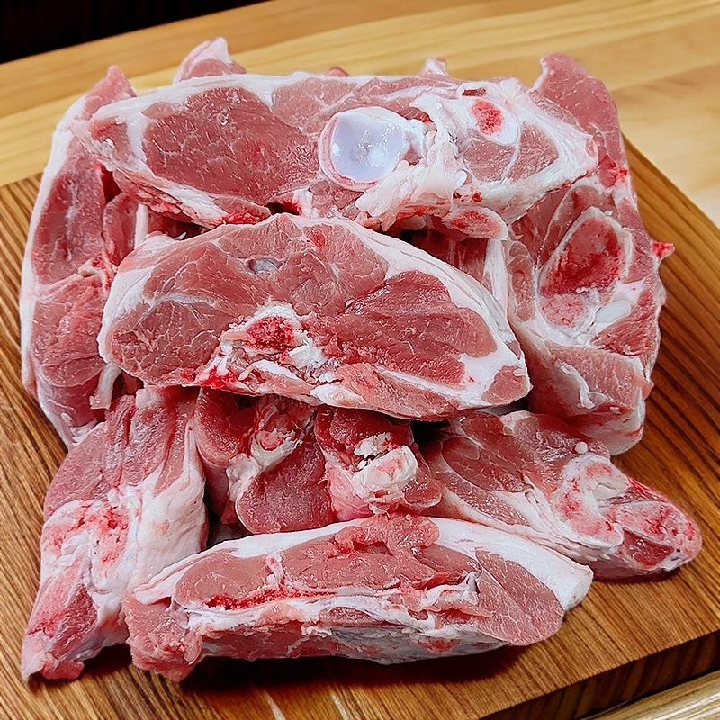 4斤【前腿冻切手把肉】内蒙古羔羊带骨羊前腿小腿冻切切块