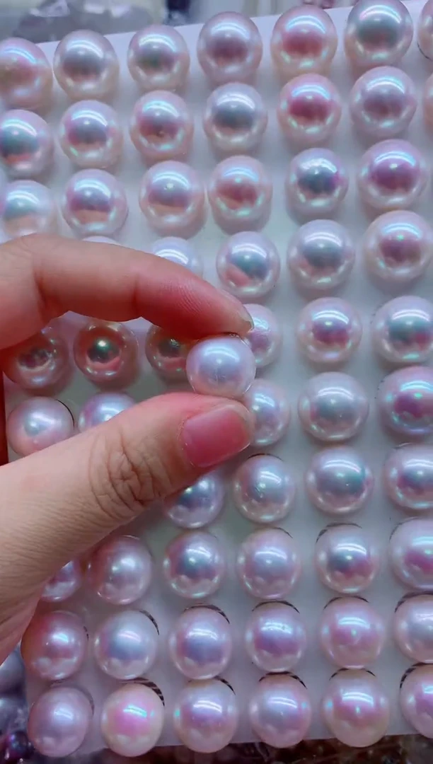 淡水珍珠银S925镶嵌吊坠(不含链)路路通多样性发其一，非无暇