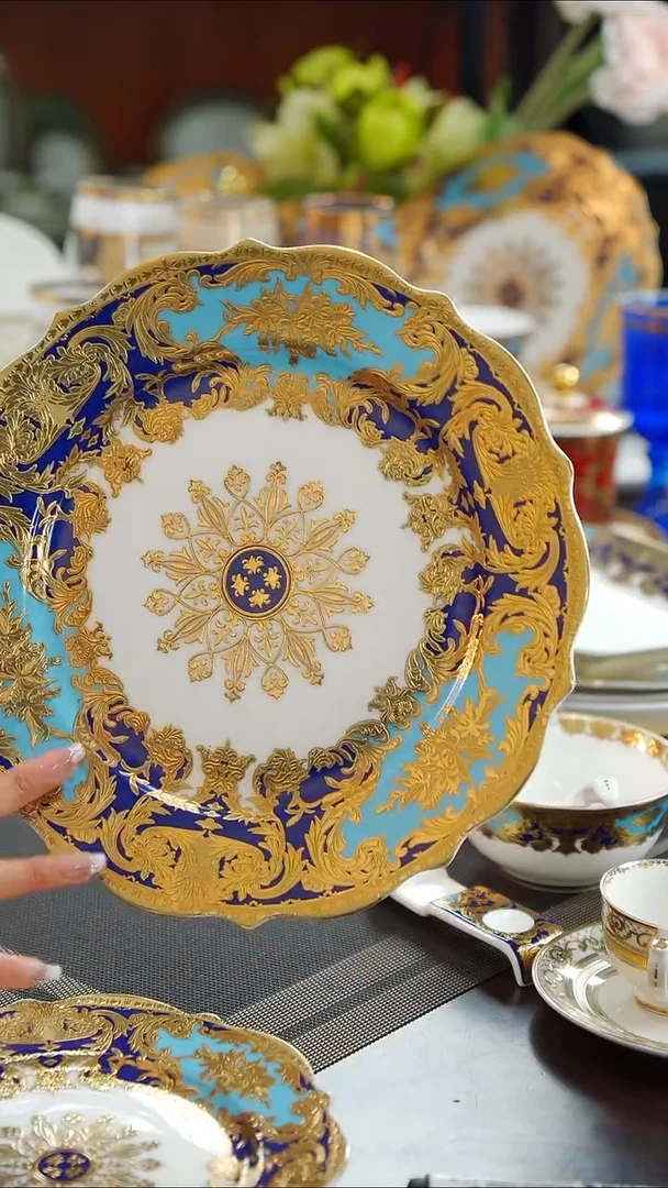 瓷片11英寸平盘1个