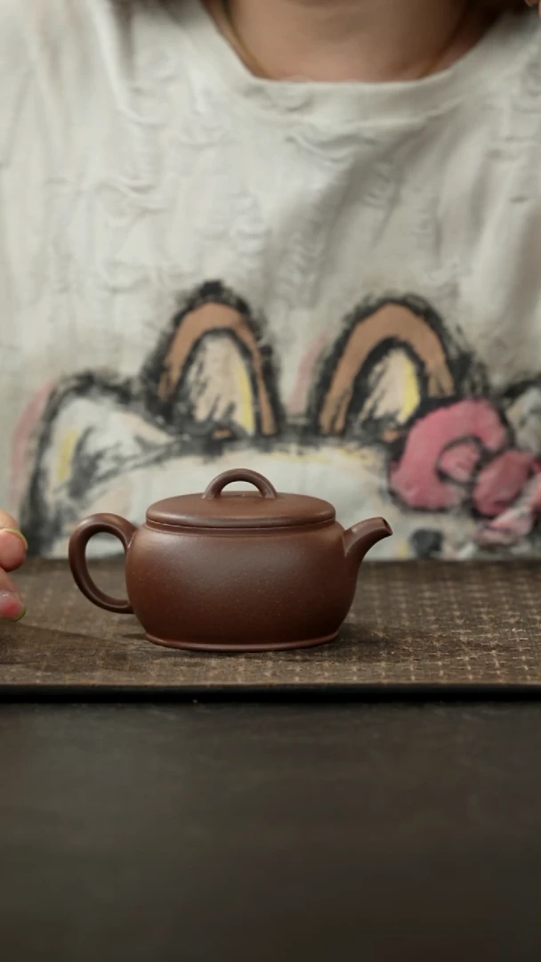 茶壶紫砂天青泥申锡汉瓦200cc