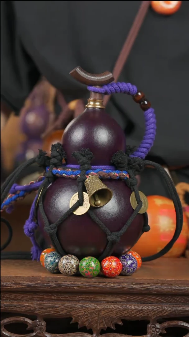 WQ069网兜款葫芦不包手串