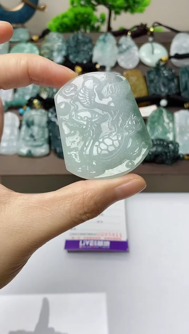 翡翠未镶嵌颈饰