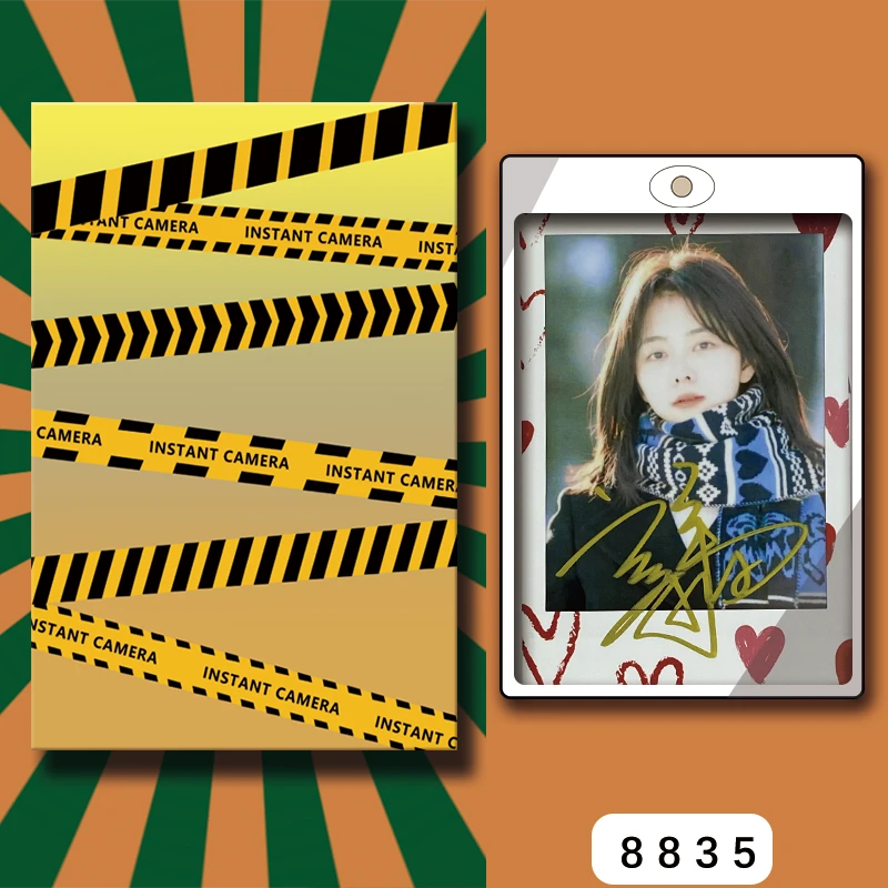 D8835【谭松韵】 正品拍立得照片 爱心