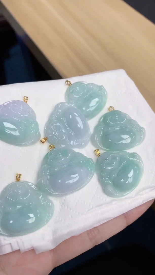 【闪购商品】翡翠颈饰18K金镶嵌多样性发其一