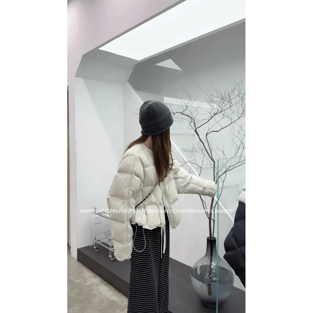 【小泡芙】韩版厚款面包棉服外套女2025洋气新款时尚百搭宽松棉衣