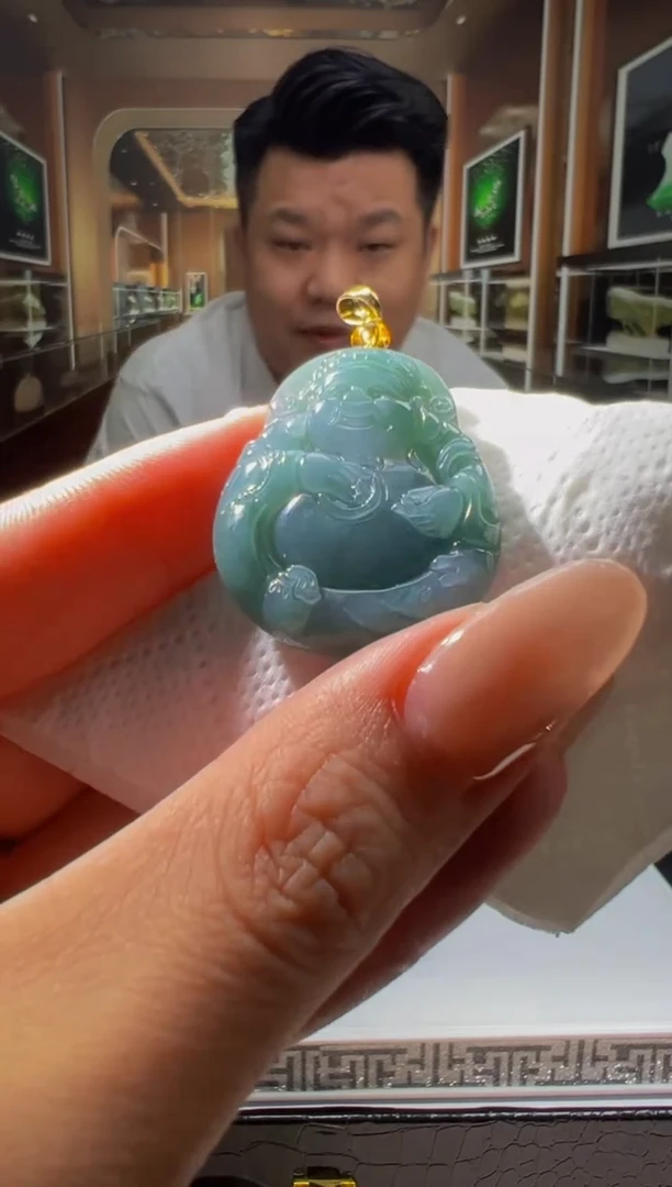 翡翠未镶嵌颈饰0214180866