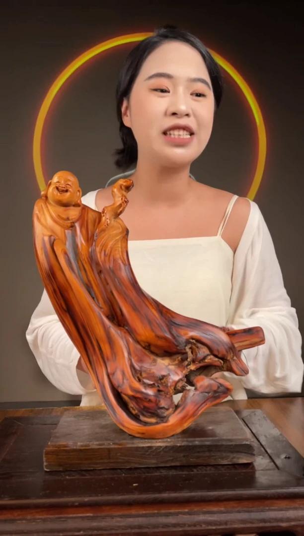 柏木（崖柏）手工摆件,先抢先得! 编号:54