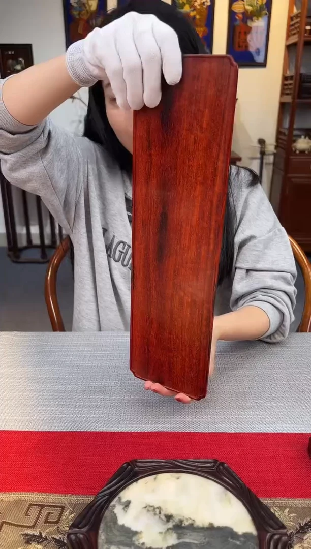 紫檀木类成套家具干泡文盘   一木挖   一物一拍