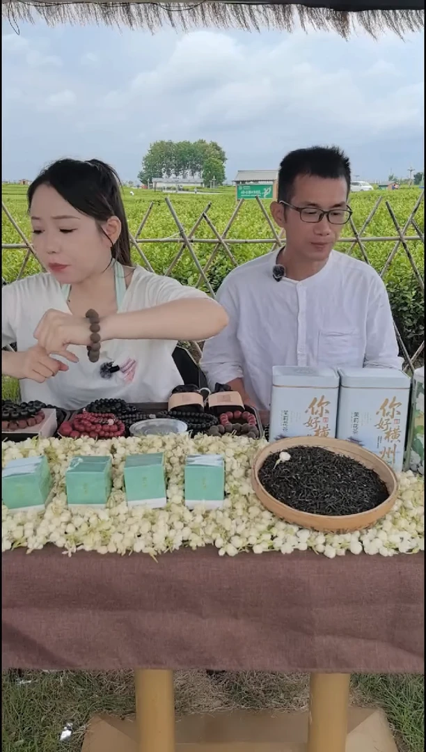泥塑黑木樨1.5单圈手串