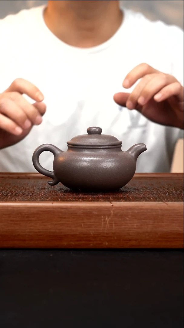 茶壶紫砂LZX天青仿古