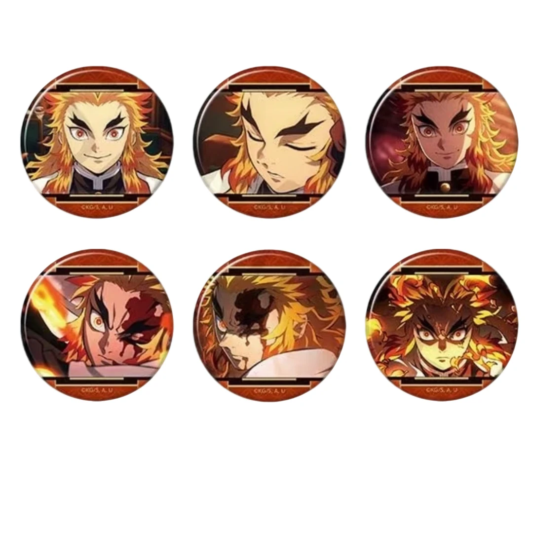 【鬼灭之刃】炎柱炼狱杏寿郎 个人池吧唧徽章（代拆）