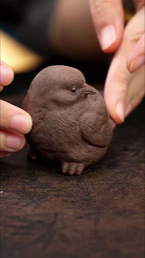 紫砂茶宠紫砂小鸡