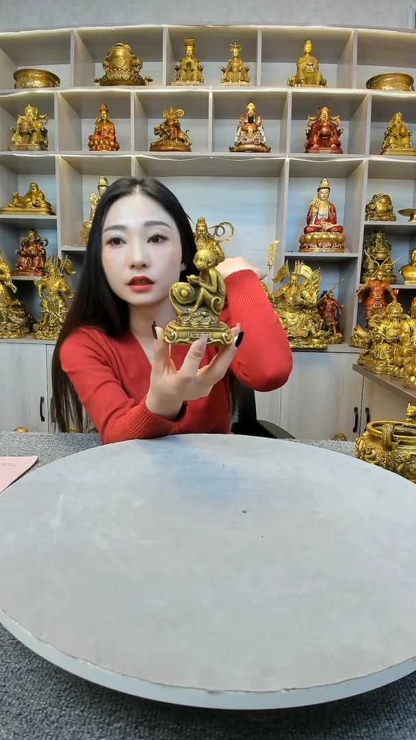 琉璃手工艺品猴子