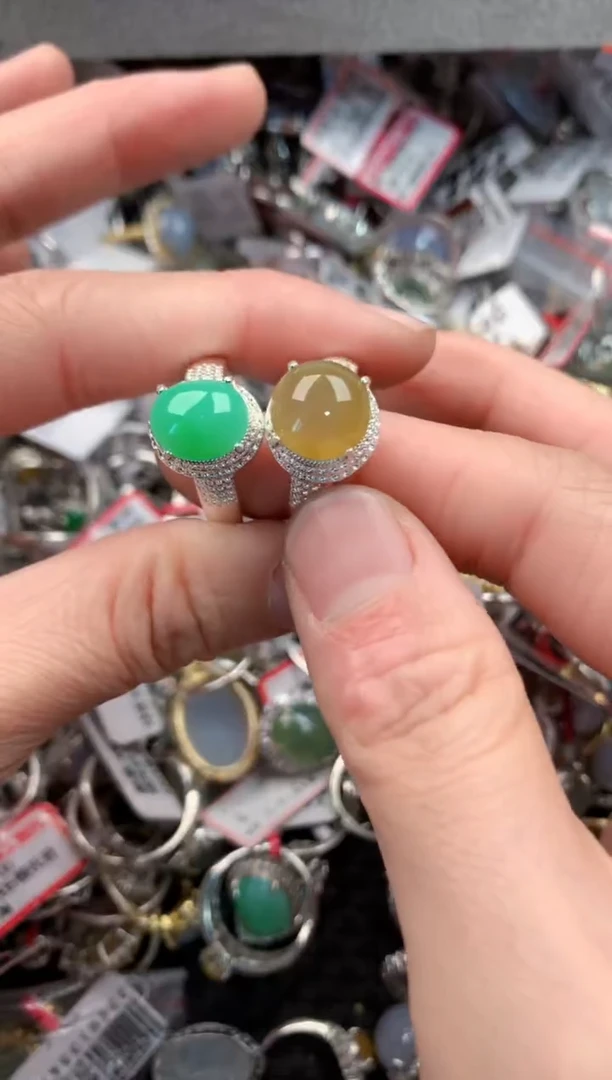 未镶嵌戒指翡翠888   4