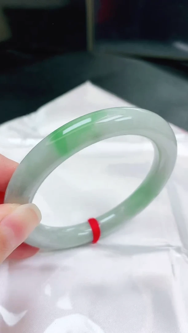 未镶嵌手镯翡翠缅甸天然A货翡翠手镯5556