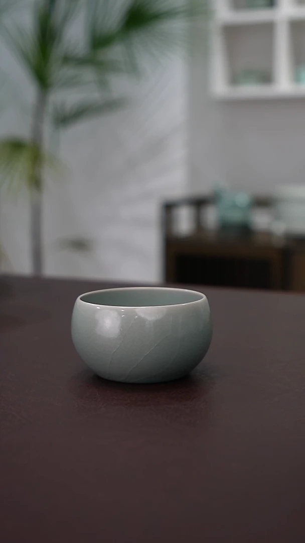 天青釉莲花温碗   精品   17   平