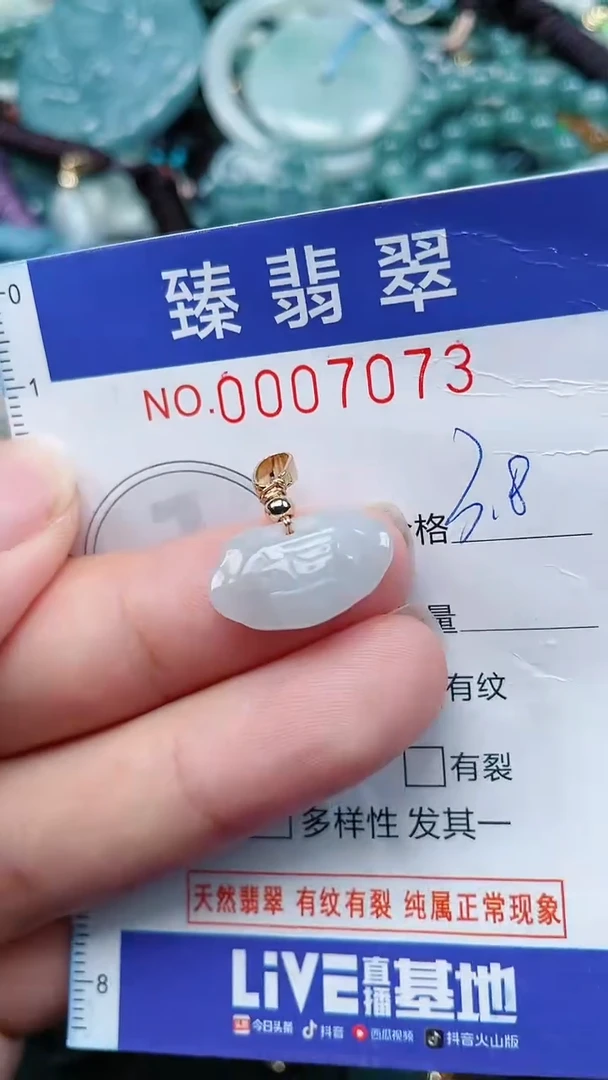 颈饰未镶嵌翡翠.0007073