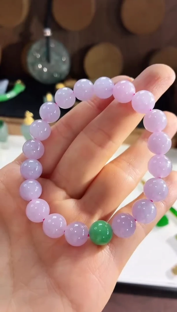 未镶嵌手链翡翠手串