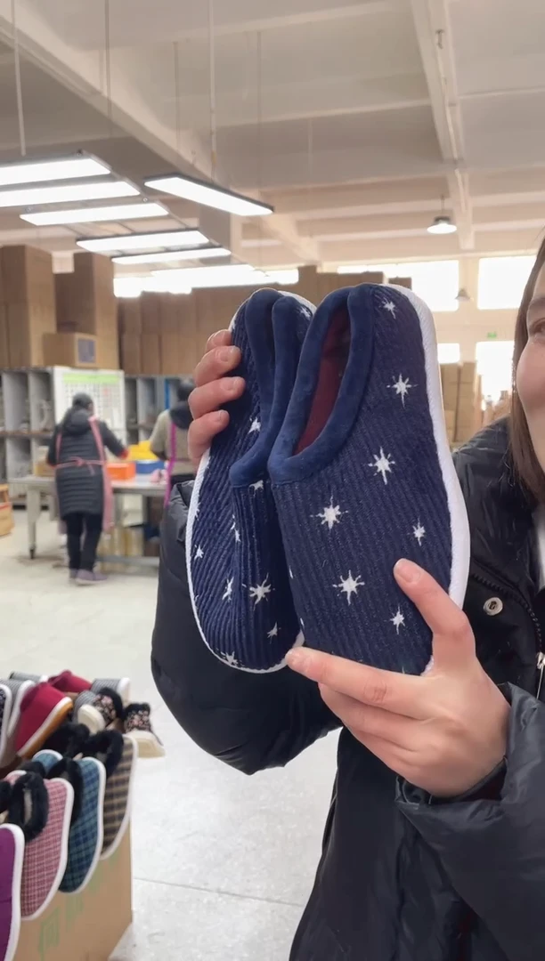 藏青包根棉拖35码44号