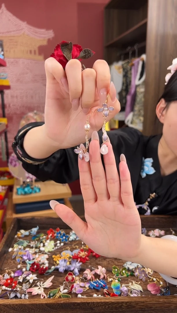 【闪购商品】刺绣苏绣世家非遗手工（耳环）