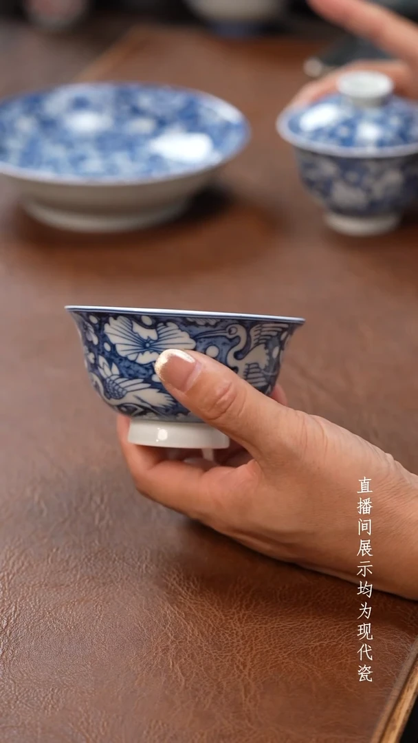茶器茶器一鹭压手杯