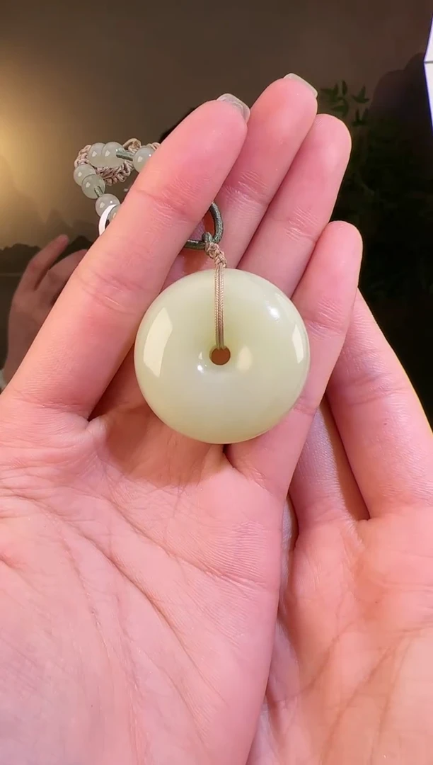 【闪购商品】和田玉颈饰未镶嵌扣多样性发6420