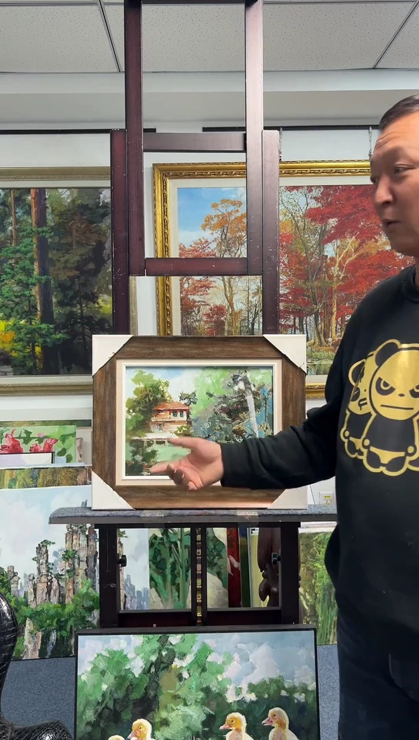 油画阳*洋原创手绘油画