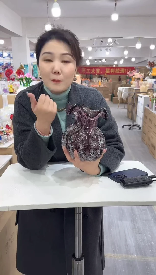 【闪购商品】琉璃泰新花器Q-69