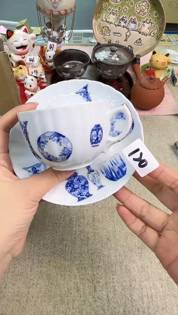 瓷片辰辰的瓷器好看到爆