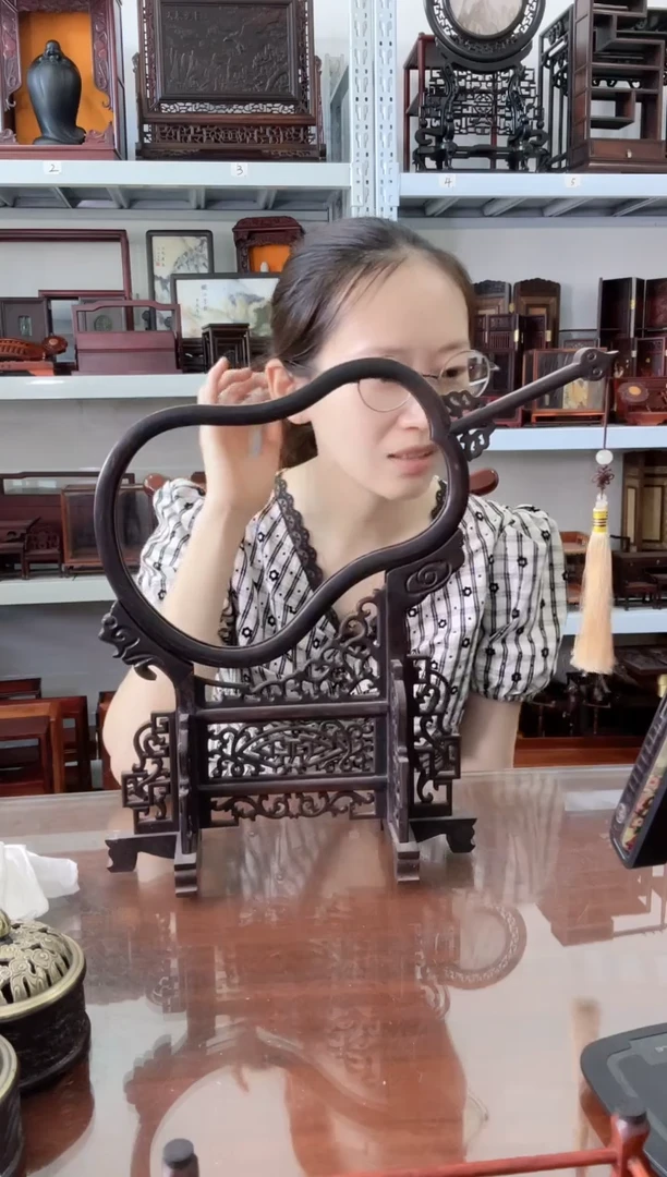 鸡翅木用****7老物件插屏有瑕  130