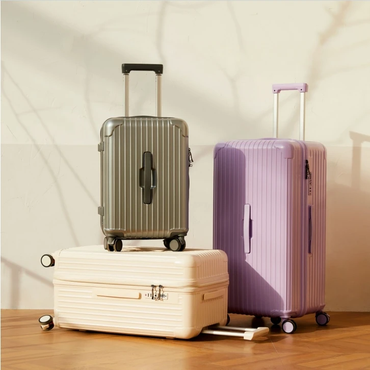 Lplus+【日晟优选】日家外贸升级款拉杆箱多功能行李箱减震大容量