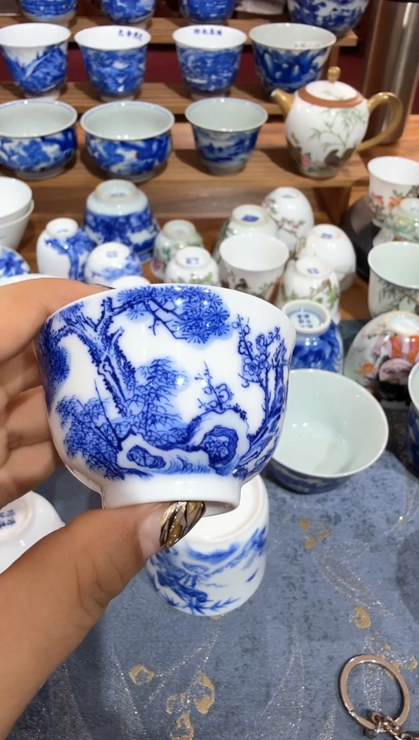 景德镇手工手绘品牌窑口陶瓷产品