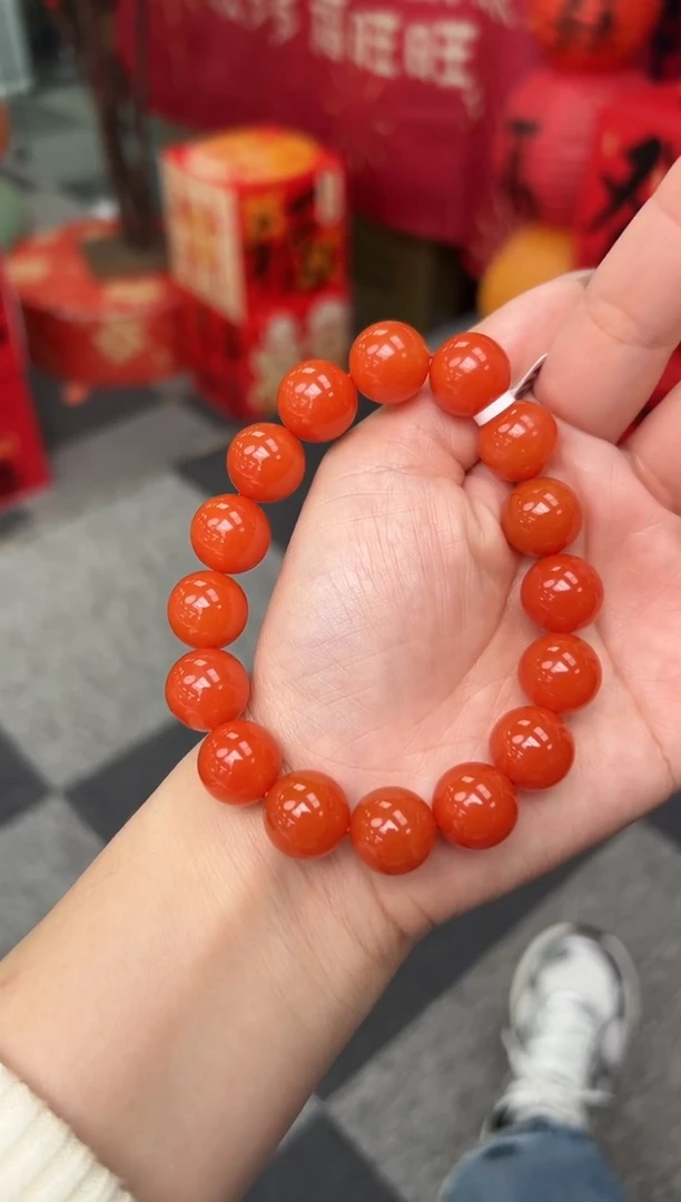 【闪购商品】南红玛瑙珠串未镶嵌多样发其一/14/HS9992273