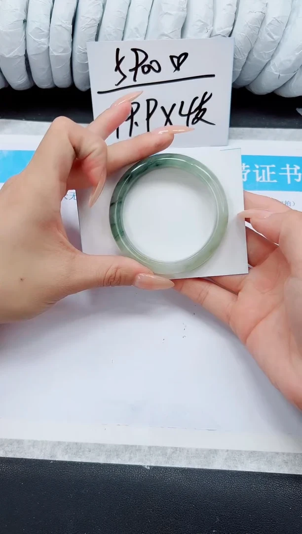 未镶嵌手镯石英质玉A302-52`53