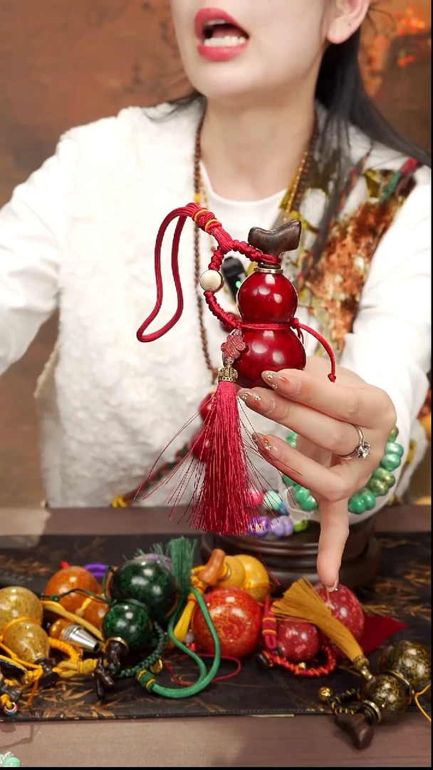 529-大漆开口小葫芦----178