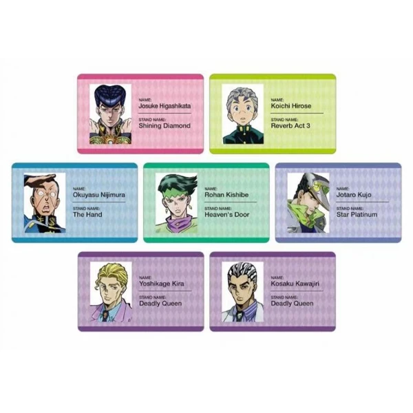 【拆袋】JOJO的奇妙冒险 不灭钻石 名卡卡片   默认厂瑕疵