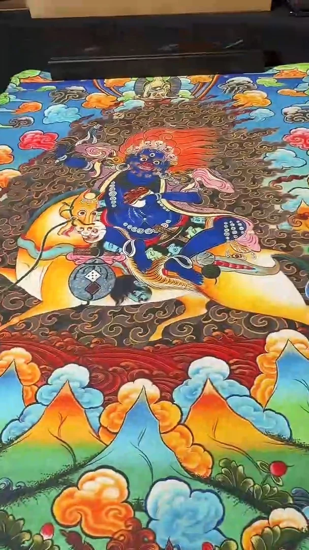 卷轴画藏式珍藏彩绘艺术馆19