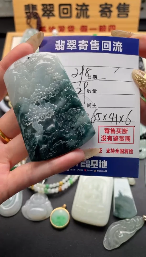 颈饰未镶嵌翡翠10146756