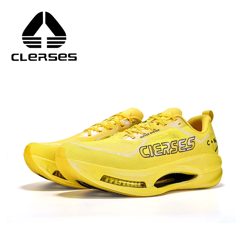 CLERSES凯瑟士 C+N 双密度尼龙超临界中底体考氮气气垫跑步鞋2445