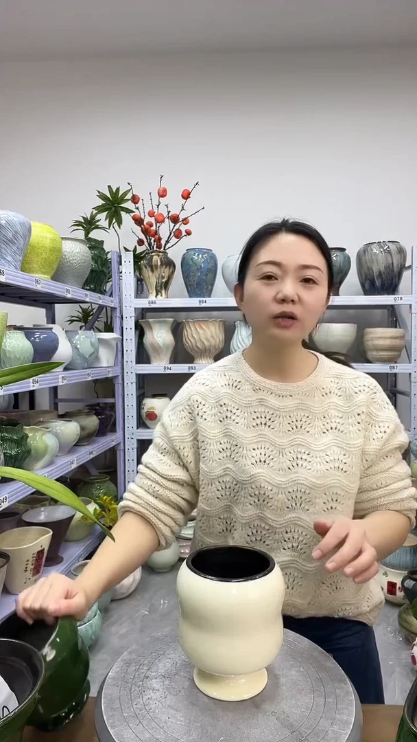11.27陶瓷花盆直播链接高.    14 口9