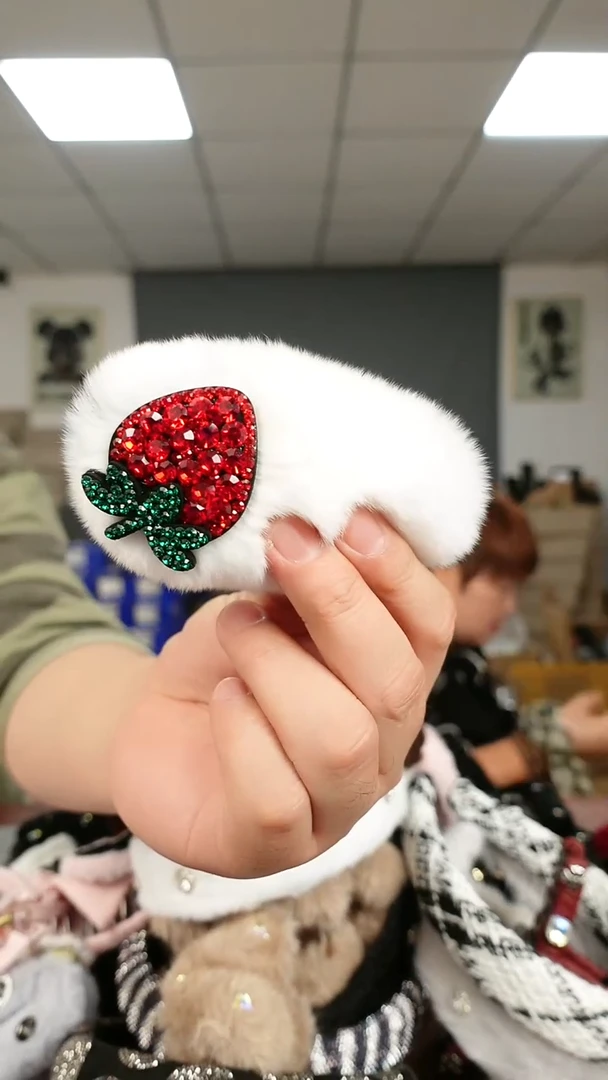 非金属布艺侧夹