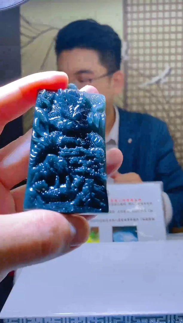 未镶嵌定制翡翠XW翡翠毛货吊坠-15