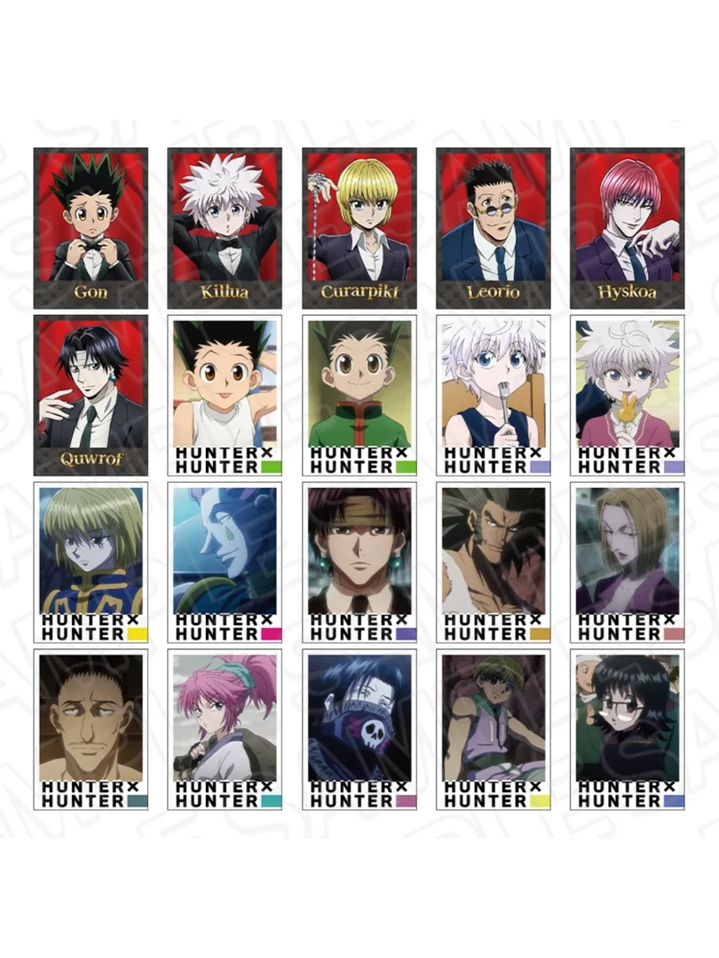 全职猎人JF25 黑西装吧唧 拍立得 qq立牌